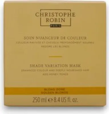 Zdjęcie produktu dla Christophe Robin, Shade Variation, Hair Colouring Cream Mask, Colouring, Golden BLonde, 250 ml