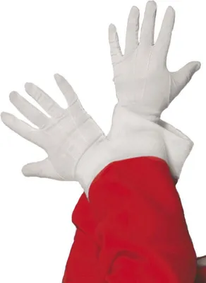 Produktbild von Weiße Weihnachtsfrau Handschuhe