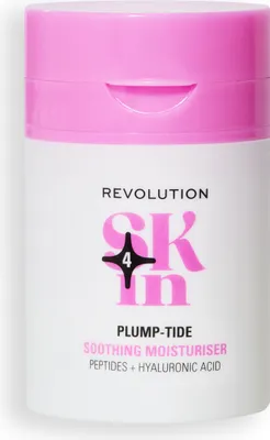 Produktbild von Revolution Skincare, Plump-Tide, Peptide & Hyaluronsä ure, beruhigende Gesichtscreme, 50 ml