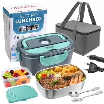 Elektrische Lunchbox 1,8 l, 12V/24V/220V, Edelstahl