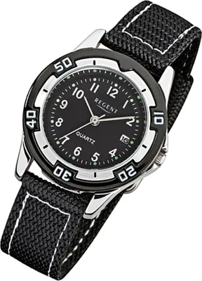 Immagine prodotto di Orologio da polso Regent nero F-317 orologio analogico al quarzo per bambini URF317