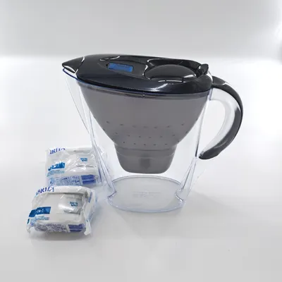 Obrázek produktu pro -- Vodní filtr Kanne Marella Graphit 2,4 l včetně 3 ks -- Pro All In 1 Water Filtration