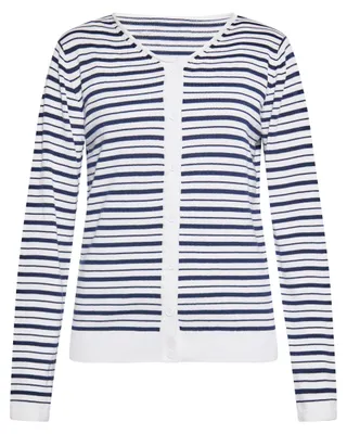 Produktbild von CALEY Damen Strickjacke - Weiss, L