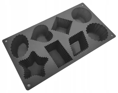 Immagine prodotto di Vergionic 8006 Stampo per dolci in silicone, 8 pezzi