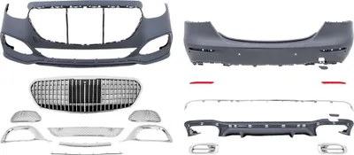 Zdjęcie produktu dla Bodykit do Mercedesa Klasy E W213 MOPF 2020-2023 M Design zderzaki osłona chłodnicy.