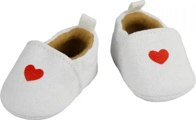 Produktbild von Heless Puppen-Slipper mit Herz, Gr. 30-34 cm