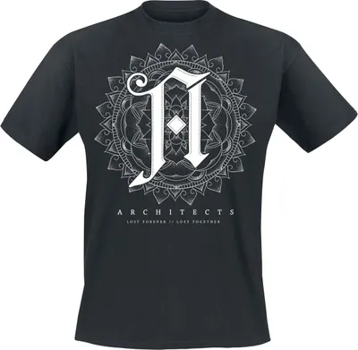 Produktbild von Architects T-Shirt Herren Logo schwarz Band-Merch, Bands 100% Baumwolle S