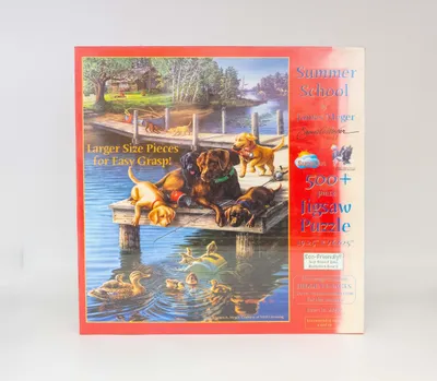 Produktbild von Hunde und Entenfamilie (Puzzle)