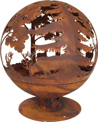 Produktbild von Esschert Design Feuerball laser cut Rost; FF261