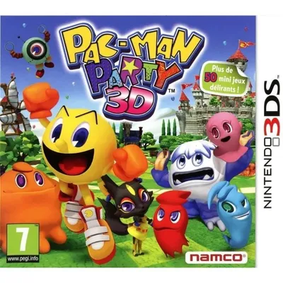 Produktbild von BANDAI NAMCO Entertainment Pac-Man Party 3D - Reissue, Nintendo 3DS, E (Jeder), Physische Medien