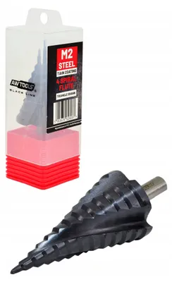 Zdjęcie produktu dla Wiertło stopniowe spiralne M2-TiAlN 4-45 mm /BL