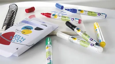 Produktbild von KREUL Triton Acrylic Marker edge 6er Set