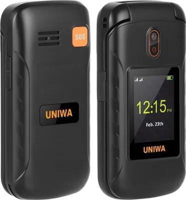 Obrázek produktu pro Lipa Uniwa V909T Senior mobilní telefon 4G - Mobilní telefon pro seniory - Velká tlačítka - Senior telefon - SOS - Bluetooth - Dokovací stanice - Senior mobilní telefon - Senior mobilní telefon