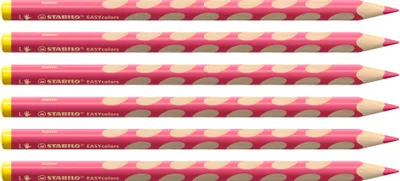 Produktbild von STABILO Ergonomischer Buntstift für Linkshänder - EASYcolors - Einzelstift - rosa rosa