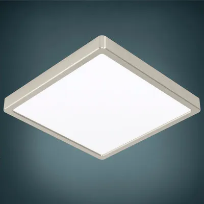 Produktbild von Eglo LED Deckenleuchte Aufbaupanel Fueva 5 Nickel matt 29x29cm 20W 2500lm Neutralweiß 4000K