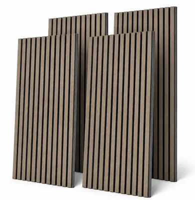Obrázek produktu pro Akustické panely na stěnu, vhodné jako dekorace, barva taupe