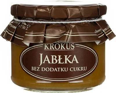 JABŁKA BEZ DODATKU CUKRÓW 310 g - KROKUS