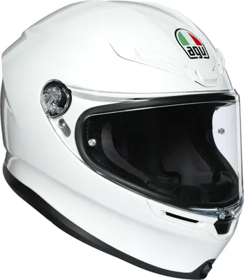 Image de Casque AGV K-6 couleur : blanc, taille : XL (61/62)