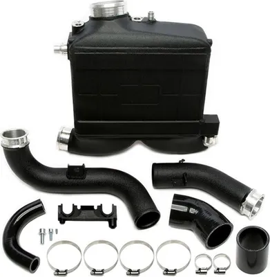 Zdjęcie produktu dla Zestaw aluminiowej chłodnicy powietrza doładowującego UPGRADE LLK do Mercedes Benz C- E-Class GLC GLE M276