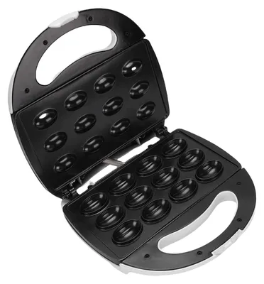 Walnusskuchen-Maschine, 220 V, Antihaft, doppelseitig, schwarz