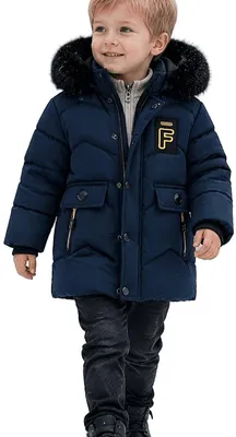 Productafbeelding van Currero Winterjas Jongens Marineblauw 3-4Y