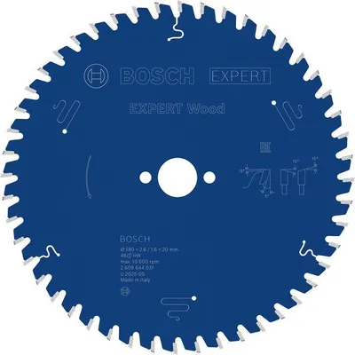 Produktbild von EXPERT Wood Kreissägeblatt, 180x2,6/1,6x20 mm, Z48