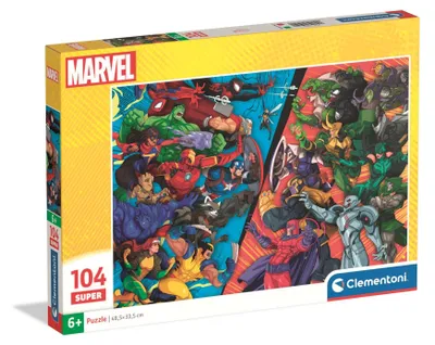 Image de CLE puzzle 104 SuperKolor Marvel 25059