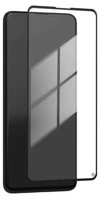 Produktbild von Force Glass, Glas-Folie 2.5D Ölabweisend Samsung Galaxy A9, Schwarz transparent