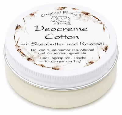 Produktbild von Florex Deocreme 40ml Baumwolle