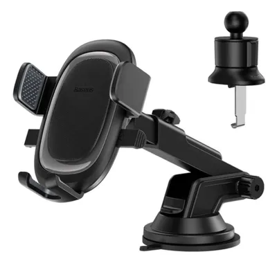 Immagine prodotto di Baseus Ultracontrol Pro Supporto per telefono da auto (nero)