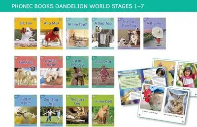 Productafbeelding van Phonic Books Dandelion World Stages 1-7