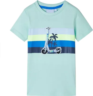 Produktbild von Design Möbel Kinder-T-Shirt Helles Minzgrün 140 - 2024 Neu