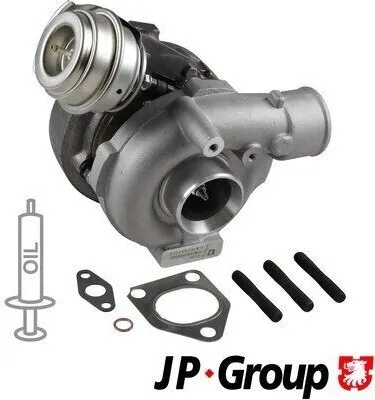 Produktbild von Turbolader JP GROUP 1417400500 für BMW 5 Limousine (E39)