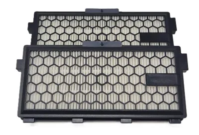 Produktbild von 2x Active AirClean-Filter SF-AA 50 kompatibel mit Miele C3 ersetzt SF-AA 50, SF-AAC 50, SF-AH 50