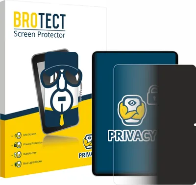 Produktbild von BROTECT Sichtschutzfolie für Xiaomi Pad 7 / 7 Pro Anti-Spy Privacy Sichtschutz Blickschutz Folie Blaulicht-Schutz