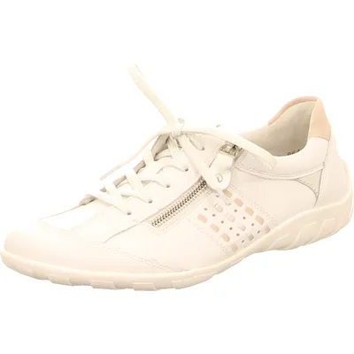 Produktbild von Remonte Schnürhalbschuhe in weiss/weiss kombi, Gr. 42