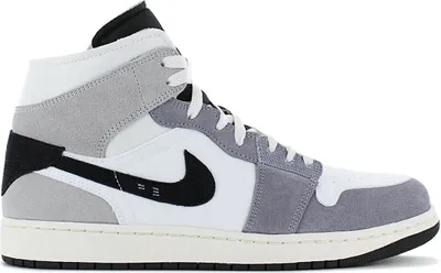 Produktbild von Air Jordan 1 Mid SE Ice Blue Black - EU: 47.5