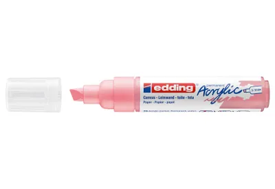 Produktbild von Edding 5000 Acrylmarker Breit, Pink, Meißel, Pink, Extradick, 5 mm, 1 cm