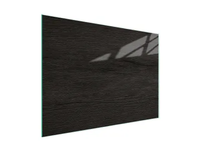 Immagine prodotto di Tagliere Piastra copriforno Tagliere multiglass 30x22 cm Legno Nero