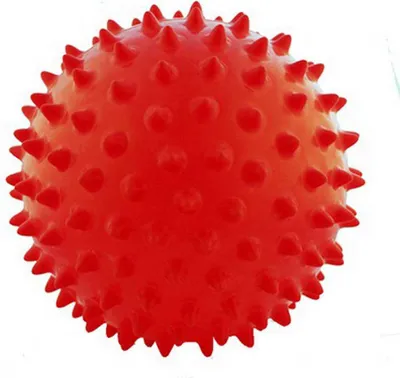 Produktbild von Massageball als Sportgerät für Gymnastik, Fitness und Therapie, Rot, 65 cm
