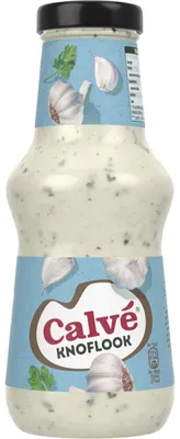 Produktbild von Calvé Knoflooksaus 320 ml – Romige, smaakvolle saus voor snacks en salades