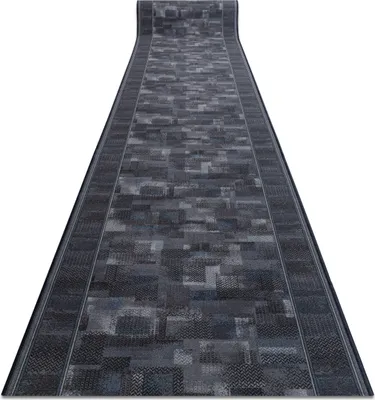 Produktbild von Läufer Antirutsch TRIBE anthrazit 67cm Grau 67x150 cm