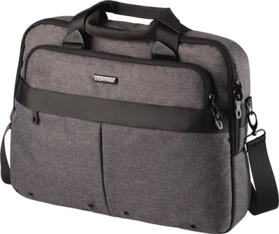 Produktbild von LIGHTPAK Notebook-Tasche WOOKIE Polyester grau