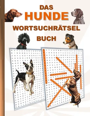 Produktbild von Das Hunde Wortsuchrätsel Buch