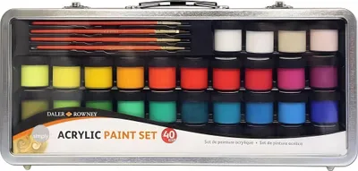 Obrázek produktu pro Daler Rowney Simply Sada akrylových barev 34 x 18 ml