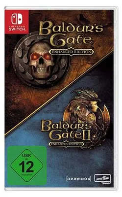 Produktbild von Skybound Games Baldur's Gate 1 & 2 Enhanced Edition - Bundle, Nintendo Switch, T (Jugendliche), Physische Medien