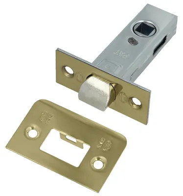 Immagine prodotto di Chiusura per porta in acciaio color ottone - 45 mm - Design resistente ed elegante
