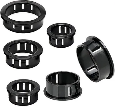 Produktbild von Kabelschutz - Nylon-Kabelgrommet - Flammebeständig - 9mm - Ideal für Installationen - 20 Stück