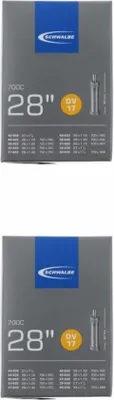 Image de 2 chambres à air Schwalbe DV17 28x1,10-1,75 pouces