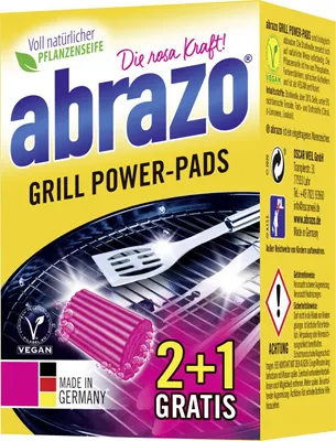 Imagen del producto de Abrazo Grill Power-Pads, 1 juego de 3 unidades, extra grandes